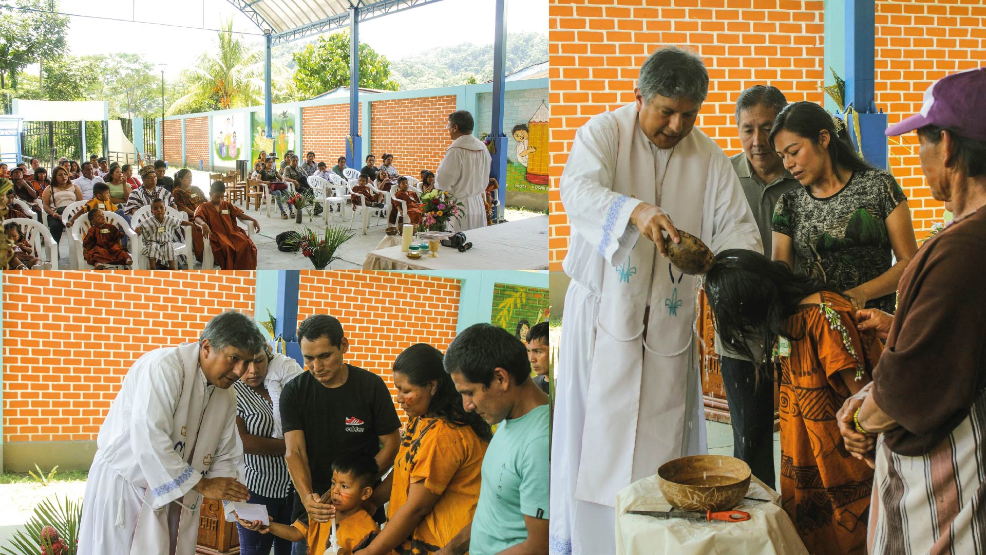 Sacramentos en la Comunidad Nativa de Anato